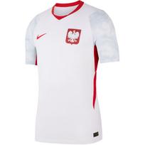 Nike Poland Aero-Fit Home Player Version Quick-Dry Breathable Pullover Short Sleeve Football Shirt Men tops IO8528-100 M