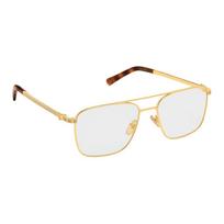 Louis Vuitton Spring Summer 2026 Collection Lv Letter Design Metal Pilot Sunglasses Women sunglasses Gold Z3388U U,Metal