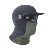 Summer Ice Silk Cap Breathable Elastic Anti-Uv Balaclava With Brim Cycling Running Helmet Liner Hat Sun Protection Head Covering žalia