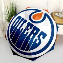 Edmonton Oilers, NHL Automatinis Atidarymas ir Uždarymas, 8 briaunų Konstrukcija Nešiojamas Skėtis, Tinka Vyrams ir Moterims Visais Metų Laikais Tobulas Gi