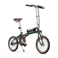 ONESPORT OT02 Electric Bicycle: 16-inch 250W motor, top speed 25 km/h, 36V 5.2AH, maximum range 25 km raudona
