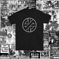 230 Gsm 100% medvilnė Grubus logotipas Marškinėliai trumpomis rankovėmis pankas Crust Dbeat Hardcore pankas Discharge Tragedy His Hero Is Gone S juoda