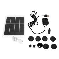 Automatinis išjungimas Saulės vandens siurblys 120L/H Saulės siurblys Patvarus Saulės vandens fontano siurblys Lauko tvenkinys Solar Water Pump