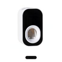 Automatinis dantų pastos dozatorius prie sienos montuojamas vonios kambarys vonios kambario priedai dantų pastos spaustukas juoda