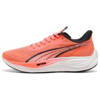 Puma Velocity Nitro 3 Švytinčiai raudoni vyriški sportbačiai Oranžiniai Juodi Balti 377748-24 44