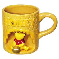 Disney Avilys Skersmuo 11 x Mikė Pūkuotukas Gimtadienio san4529  Mikė Pūkuotukas  Puodelis, Apytiksl.. 260ml, 9cm, Ruda, Stalo reikmenys, Prekės, Dovana,
