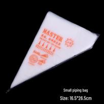 100 Thickened Transparent Piping Bags for Cake Decoration