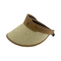 MEET SUNNY Straw Visor Sun Hat One Size