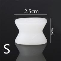 Silicone Foot Finger Toe Separator Adjuster Hallux Valgus Pedicure Corrector Feet Care Bunion Bone Thumb Valgus Protector