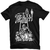 DEATH Scream Bloody Gore Line Art Black T-Shirt NEW! Relapse Records TS4449 Unisex T-Shirt M