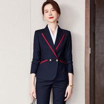 Tluoman Women's Business Suit Uniform M