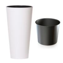 Tubus Slim DTUS300 Tall Flowerpot | White