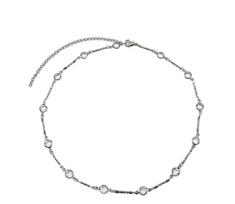 Clear Design Necklace with Stray Felix Silver Korean Korean Ulzzang [AREUM] Kids' Motif, Color, Sparkling, Style, Idol, sidabras