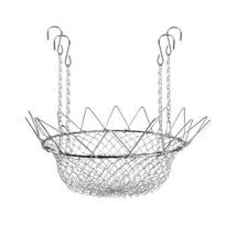 Planter Insert Riser Adjustable Plant Riser Inside Plant Pot Heavy Duty Flower Pot Riser with Hooks Chains for 12-18 Inch Wide Opening Tall Plant sidabras