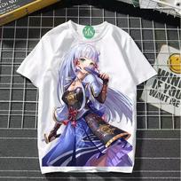 Genshin impact cosplay game manga T-shirt shirt undershirt undershirt polyester XL