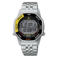 SEIKO SELECTION SBJG017 Digital Rotary Switch Yellow x Black Stainless Steel [Seiko Watch] Men's/Unisex Watch, Rotocor, Battery-Powered Quartz,