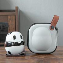 Keramikinis arbatos rinkinys Kelioninis nešiojamas arbatinukas su sieteliu biriems arbatžolėms patalpoje 1 Teapot + 1 Cup