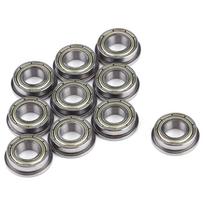 10 vnt. F688ZZ metaliniai plieniniai dvigubai ekranuoti flanšiniai rutuliniai guoliai 8*16*5mm varikliui