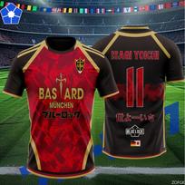 2025 Anime Blue Lock M Ü Nchen Shirt 3D Printed Men's Sports T-shirt Manga Caesar 10 Isagi Short Sleeve Neutral T-shirt Y2k Top XXS