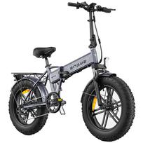 Elektrinis dviratis suaugusiems ENGWE 20  storomis padangomis 250W variklis Sulankstomas Ebike Didžiausias greitis 25Km/h 48V 13AH Shimano 7 pavarų LCD ekranas EP-2 BOOST pilka