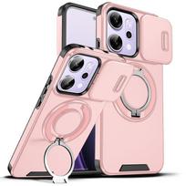 Armor Funda For Oppo Reno 14 Pro 14F 5G Case Slide Camera Lens Protector Phone Case For Reno14 F 14pro Reno14F Ring Holder Cover Oppo Reno14