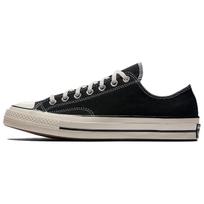 Converse Chuck Taylor All Star 70s Atsparūs trinčiai žemi drobės batai Unisex Juodi 162058C 35 gray