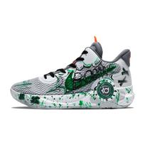 Nike KD Trey 5 IX Cushioning, Wear Resistant Low top Basketball Shoes Unisex Black Green Gray CW3402-011(Team409-) 44.5