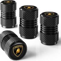 4 vnt. Automobilio rato padangos metaliniai vožtuvų dangteliai Vandeniui atsparus kotelio dangtelis Lamborghini LP570 LP610 Urus LP700 LP770 Gallardo Aventador