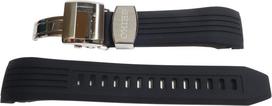 22mm Seiko SEIKO ASTORON SBXB015 Originalus juodas silikoninis dirželis su 8X R01Z011J0 [Astron], (Suderinama serija) juoda