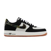 Nike Air Force 1 Low '07 LV8 Black Patent Camo Swoosh 40.5