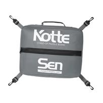 Paddle Board Deck Cooling Part Bag Kayaking Practical Portable Pouch Paddleboard Deck Bag pilka spalva