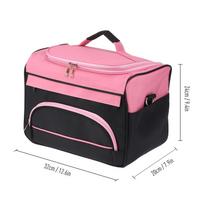 Hair Scissor Bag Salon Barber Handbag Hairdressing Comb Tools Bag Makeup Storage Bag Travel Hair styling Carrying Case with Shoulder Strap