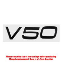 3D Chromo ABS Automobilio Raidės Volvo V50 V60 V90 Emblema Ženklelis Logotipas Lipdukas Kamieno Apdaila Auto Aksesuarai