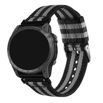 QuickFit 20mm 22mm 26mm dirželis, skirtas Garmin fenix 8 E 7 7X 7S Pro 6 6X 6S 5S plus 3 HR, drobės Nailono laikrodžio juosta, skirta Garmin Quatix 7 6 5 3, riešo dirželis QuickFit 20mm