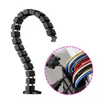 Vertebrae Cable Management Kit Cord Concealer Multipurpose Wire Threading Tube for Office Meeting juoda