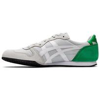 Onitsuka Tiger Serrano Comfortable Non-Slip Durable Lightweight Supportive Low-Top Casual Shoes Unisex sneaker Gray Green 1183A237-021 36