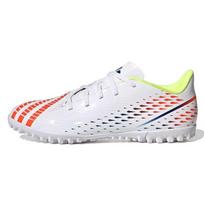 Adidas Predator Edge.4 Round Toe Lace-Up TF (Rubber Studs) Hard Ground Artificial Grass Ultra-Fiber Non-Slip Wear-Resistant Soccer Shoes GV8526 44