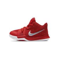 Nike Kyrie 3 Comfortable Versatile Non-Slip Shock Absorbing Durable Support Lightweight Mid-Top Walking Shoes Baby Shoes Red White 869984-601 27