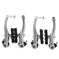 1 Pair Universal Bicycle V Brake Mountain Bike V Brakes Clamp Set With Brake Pads