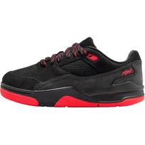 Jordan Flight Classic Comfortable Low Top Kids Basketball Shoes Unisex sneaker Black Red HF3333011 36