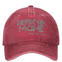 Men Women The Musician Depeche Modes Live Tour Memories 2024 World  Baseball Cap Fashion Distressed Cotton Snapback Hat One Size