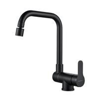 Window front kitchen faucet 360° foldable mixer tap 2 spray modes Foldable single handle sink accessories G9/16 juoda