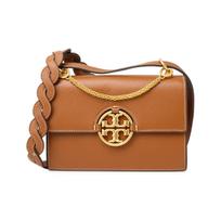 TORY BURCH TB Miller Atsegama delninė Karvės odos Kryžinė peties rankinė Maža moteriška Ruda Basic Set (Bag + Dust Bag) ruda