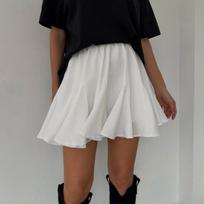 Ruffled Sweet Midi Skirt For Summer L balta