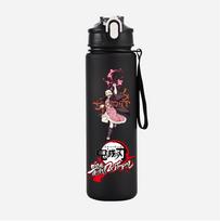 Anime Demon Slayer Printed Large Capacity Water Cup Demon Hunters Outdoor Portable Drinking Bottle for Boy Girl Gift