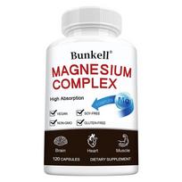 Highly absorbable magnesium complex: Glycine, Citrate, Malate Magnesium 120 Capsules 120 capsules