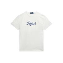 Polo Ralph Lauren SS24 Letter Print Crew Neck Short Sleeve T-Shirt Men Tops Nivis-Island-Off-White MNPOTSH1N822070-100 XL