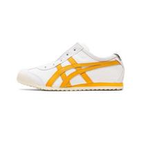 Onitsuka Tiger Mexico 66 Comfortable Versatile Durable Low-Top Sports Casual Shoes Kids sneaker White Yellow 1184A085-101 31.5