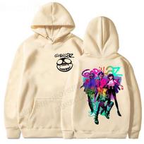 Gorillaz Hoodie Men Women Fashion Hoodie Autumn Winter Fleece Streetwear Tops S