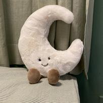 Šiaurietiška mėnulio, saulės, žvaigždžių dekoratyvinė pagalvė pliušinis žaislas lėlė sofos ornamentas miegamojo lovos 35cm (weight 230g)